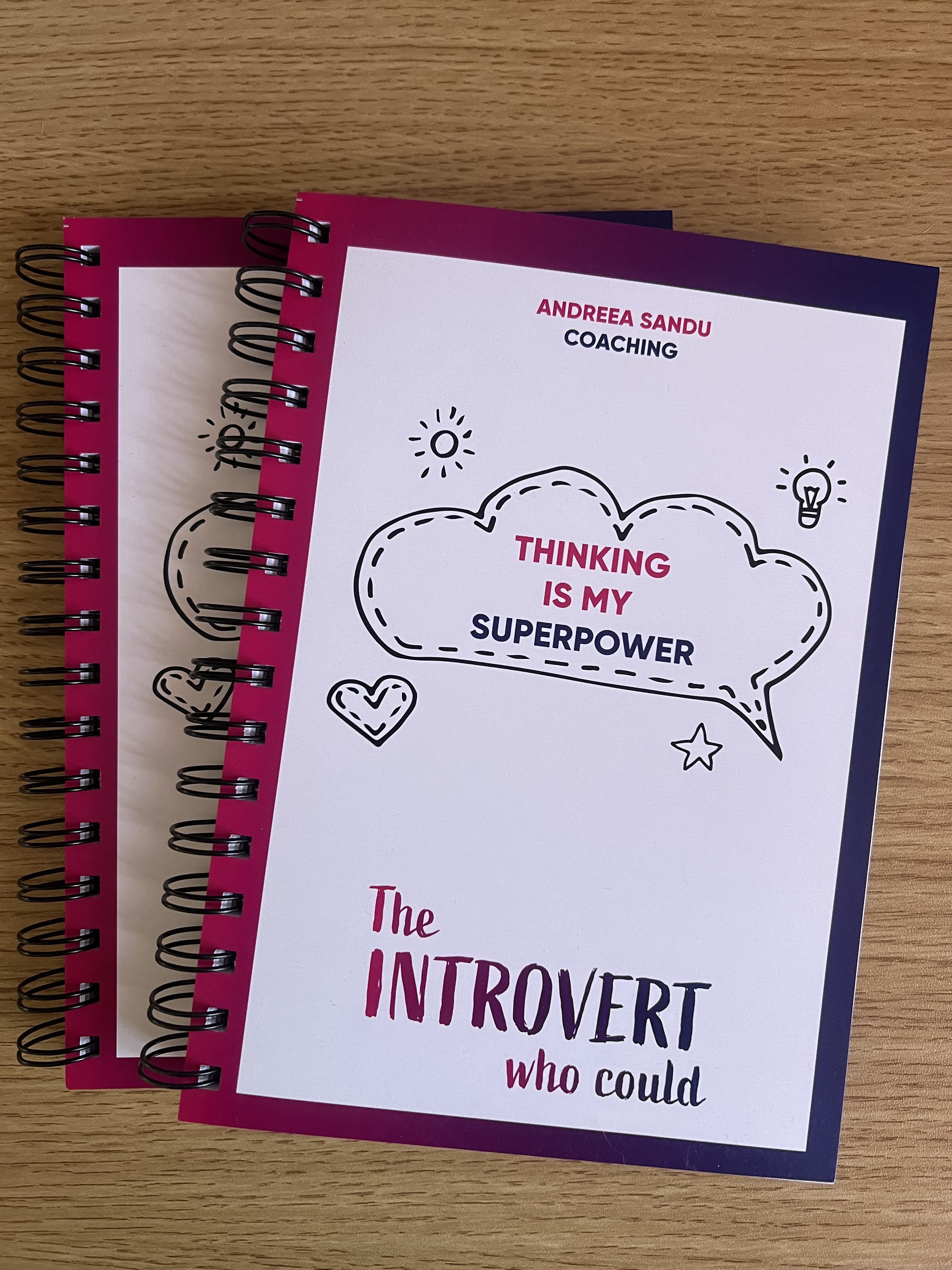 Two notebooks